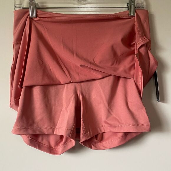 NWT Tahari Sport golf tennis sport skort skirt shorts pink mauve women’s medium - Picture 3 of 6